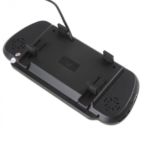 Moniteur de rétroviseur de voiture LCD TFT PZ-710 7,0 pouces avec télécommande, lecteur Bluetooth / MP5 de soutien SH3861667-08