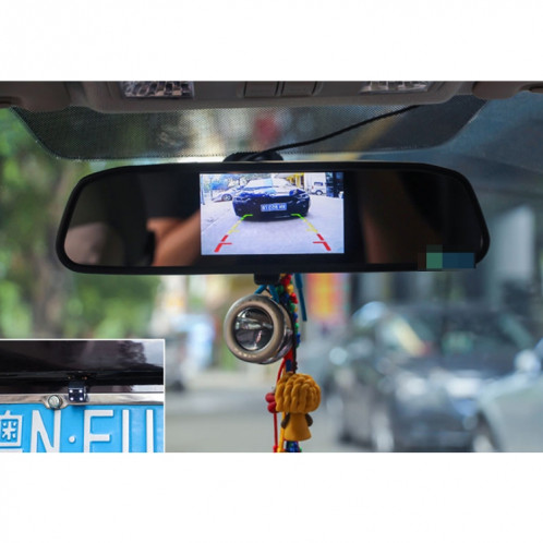 Moniteur de voiture de couleur de TFT-LCD de vue arrière de 5,0 pouces 480 * 272, fonction automatique d'écran d'inversion de soutien SH4130499-08