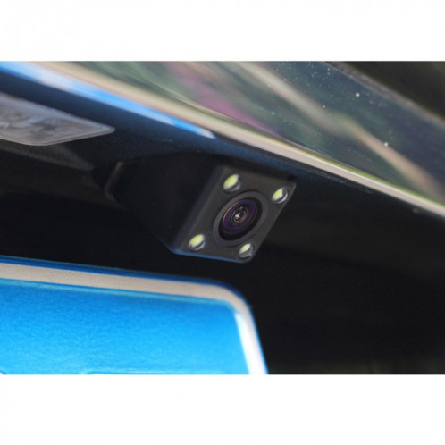 PZ603 Moniteur vidéo de voiture HD Auto Parking LED Vision nocturne CCD Inversé Caméra de recul avec 4,3 pouces de rétroviseur de voiture SH4203420-08