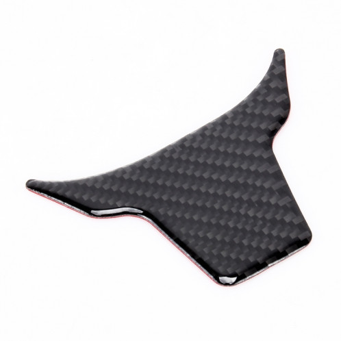 Enjoliveur de garniture de volant en fibre de carbone intérieur autocollant décoratif bricolage pour Honda Civic 10e génération SH4535686-06