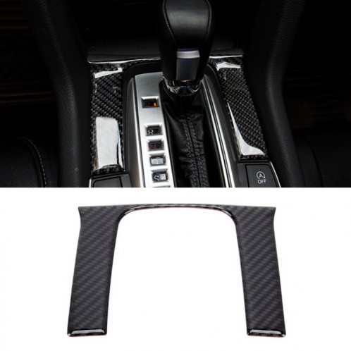 Fibre De Carbone 3D DIY Décalage Bouton Bouton Couverture Panneau Garniture Décoratif Autocollant pour Honda Civic 10ème Gén SH45401584-06