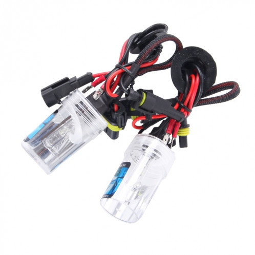 2PCS DC12V 35W H3 2800 LM HID Xenon Light Single Beam Super Vision Lampe frontale étanche, température de couleur: 4300K ​​(lumière blanche) SH18WL1607-09