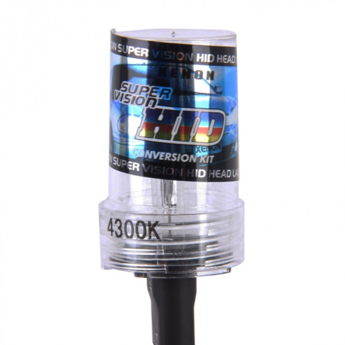 2PCS DC12V 35W H7 2800 LM HID Xenon Light Single Beam Super Vision Lampe frontale étanche, température de couleur: 4300K ​​(lumière blanche) SH19WL1758-08