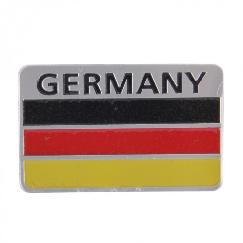 Autocollant de voiture en métal de style drapeau allemagne SH282A1647-05