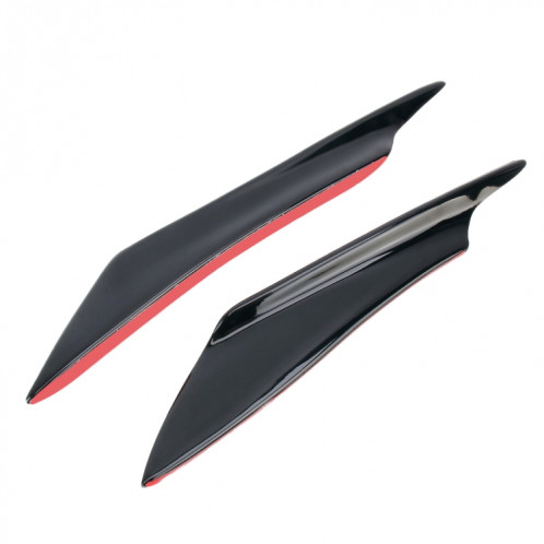 Autocollant décoratif flanc de voiture, style 4 PCS (noir) SH325B1703-08
