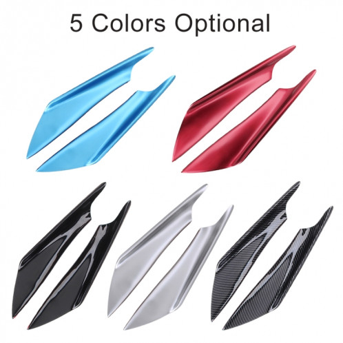 Autocollant décoratif flanc de voiture, style 4 PCS (noir) SH325B1703-08