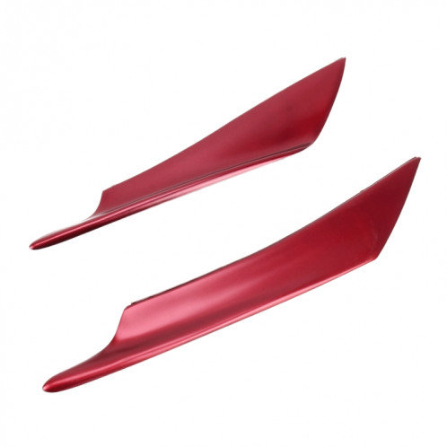 Autocollant décoratif de flanc de voiture, style 4 PCS (rouge) SH325R614-08