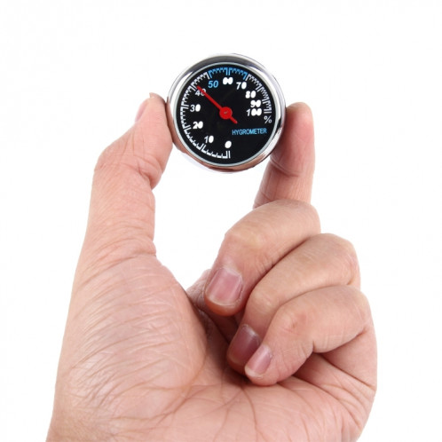 Outils décoratifs de sonde d'humidité de pointeur rond en plastique d'hygromètre portatif SH56181341-06
