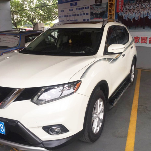 La voiture de marque de bande décorative de corps de 3 PCS SUV rationalisent l'autocollant brillant pour la série de Honda CRV Nissarl X-Trail / Qashqai / Murano SH66771021-011