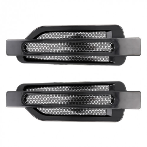 Autocollant décoratif aléatoire pour voiture, style 2 PCS (noir) SH958B697-07