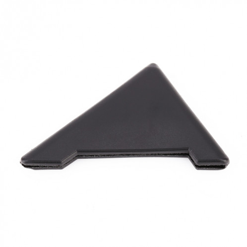 Protecteur d'angle de porte autocollant en silicone universel pour carrosserie (noir) SH982B551-08