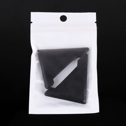 Protecteur d'angle de porte autocollant en silicone universel pour carrosserie (noir) SH982B551-08