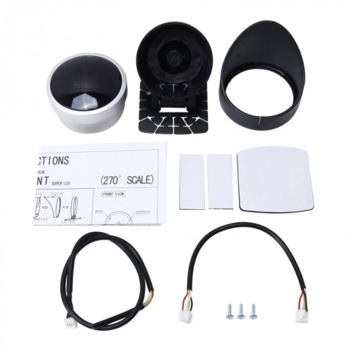 Defi BF 12 V 2.5 pouce 60mm Universel Auto Mètre Jauge Tension Jauge Defi-lien Mètre De Voiture Voltmètre Volt Tension Mètre Mètre Testeur Auto Jauge Racing Voiture Mètre SD073D512-06