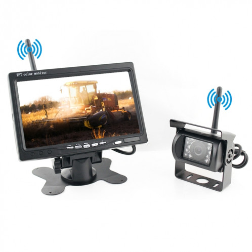 PZ-607-W1-A Caméras simples sans fil Caméra de recul Vision nocturne infrarouge Système de recul de stationnement SH7150837-09
