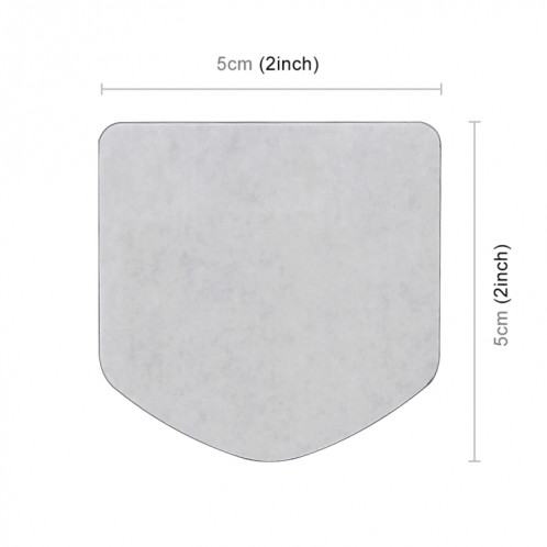 Forme de demi-cercle de motif de drapeau des USA de voiture-autocollant décoratif aléatoire SH7154713-05