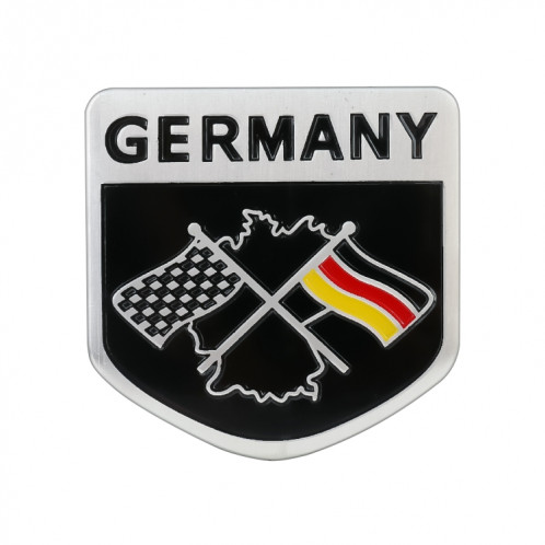 Modèle de drapeau allemand de voiture-style Sticker décoratif aléatoire SH7155838-05