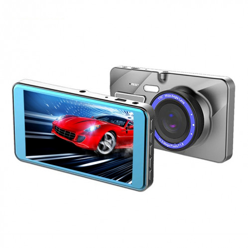 X96 4 pouces 2.5D Full HD 1080P Multifonctionnel Voiture Intelligente Double Lentille Enregistrement Vidéo Caméra Support TF Carte / Détection de Mouvement SH7420133-016