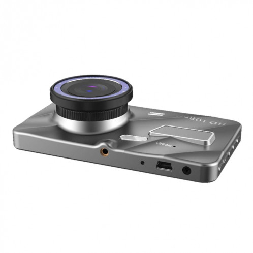 X96 4 pouces 2.5D Full HD 1080P Multifonctionnel Voiture Intelligente Double Lentille Enregistrement Vidéo Caméra Support TF Carte / Détection de Mouvement SH7420133-016
