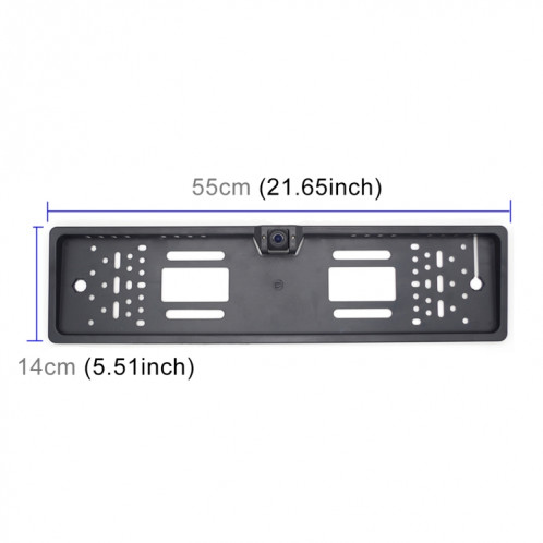 PZ421-WF Europe cadre de plaque d'immatriculation de voiture caméra de vue arrière WIFI de 170 degrés SH75251585-010