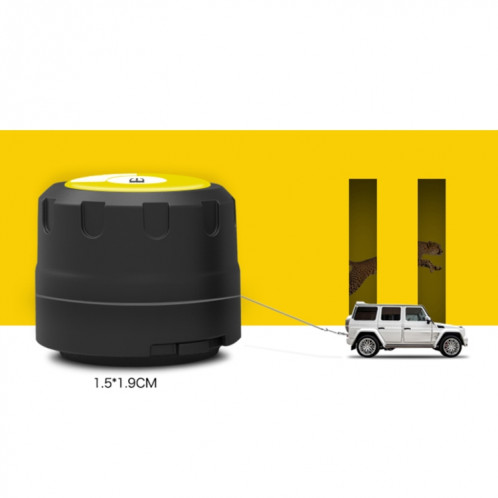 V11B voiture intelligente multifonctionnelle pneu gonfleur jauge de gonflage testeur de véhicule surveillance de l'inflation, soutien Bluetooth 4.0 SH76521410-09