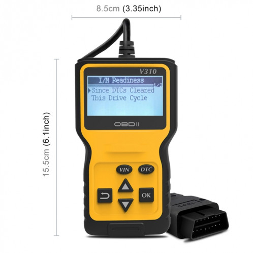 Outil de diagnostic du détecteur de défaut OBD2 de V1.1 OBD2 tenu dans la main de voiture V310 SH76531333-06