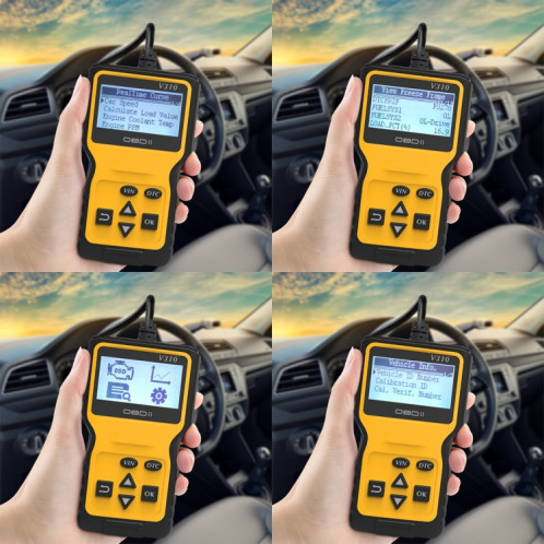 Outil de diagnostic du détecteur de défaut OBD2 de V1.1 OBD2 tenu dans la main de voiture V310 SH76531333-06
