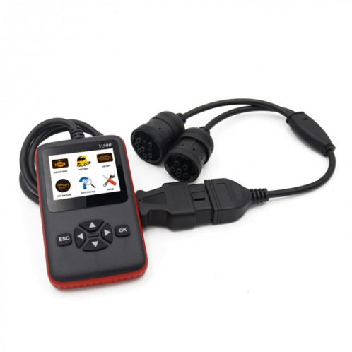 V500 Trunk HD Reading Card Professional OBDII Diagnostic Code Scanner Tool SH77401137-09