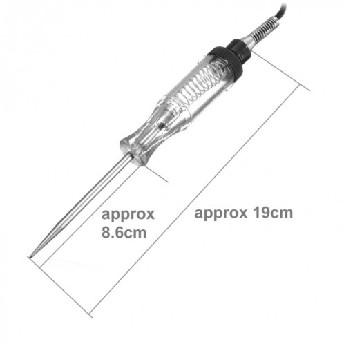 Testeur de circuit de tension de voiture de 1M pour la longue lumière d'essai de continuité de sonde de 6-24V DC ST79111277-06