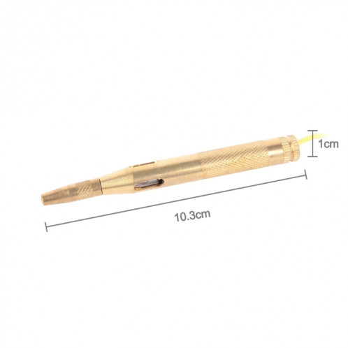 CNJB-85016 testeur de circuit de cuivre pur et stylo de détecteur de tension électrique avec pince crocodile 6-24V, longueur de fil: 60cm SC79631834-06