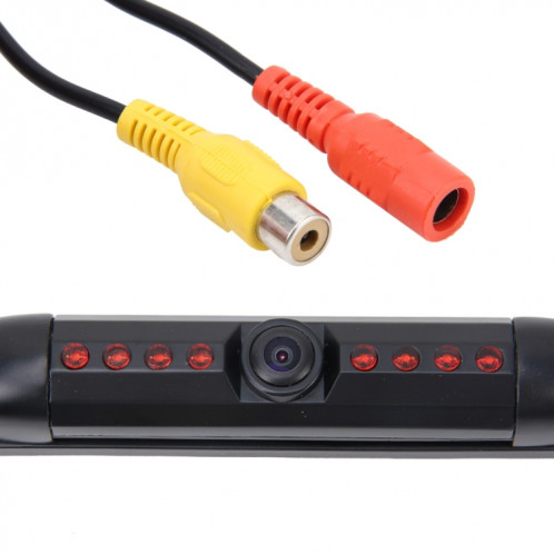Plaque d'immatriculation américaine dédiée IP67 IP68 étanche 720 x 540 pixels 120-170 degré largeur vue arrière de voiture caméra de recul caméra de recul avec fonction de vision nocturne infrarouge SH8037712-08
