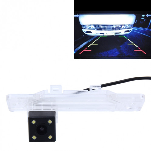 720 × 540 efficace Pixel PAL 50HZ / NTSC 60HZ CMOS II Caméra de recul étanche Vue arrière de voiture avec 4 lampes LED pour la version 2008-2015 Koleos SH8291428-08