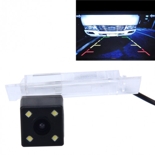 720 × 540 efficace Pixel PAL 50HZ / NTSC 60HZ CMOS II Caméra de recul étanche Vue arrière de voiture avec 4 lampes LED pour 2016 Version Kadjar SH8294339-08