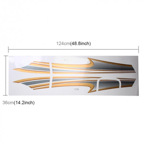 5 PCS SUV Corps Bande Décorative Marque De Voiture rationaliser Shining Sticker pour 2011 Version Prado 4000 SH83071825-08