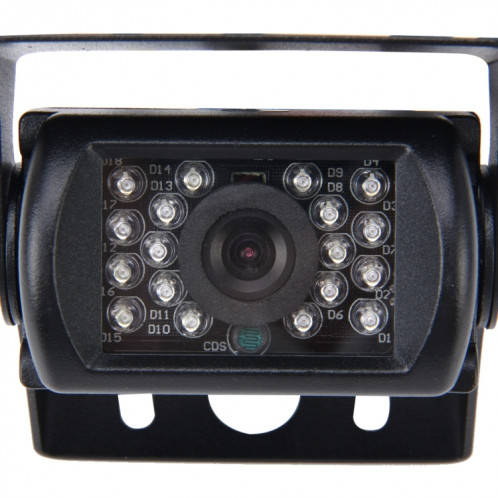 Universelle 720 × 540 Pixel efficace PAL 50HZ / NTSC 60HZ CMOS II Caméra de recul étanche Vue arrière de voiture avec 18 lampes LED, DC 12-24V SH8331119-08