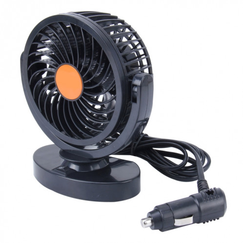 Huxin HX-T306 6W 360 degrés de rotation réglable à faible bruit Mini ventilateur de voiture électrique, DC 24V SH8709109-09