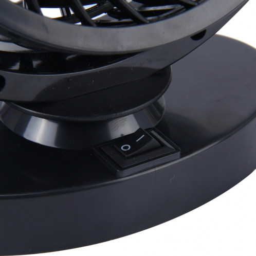Huxin HX-T306 6W 360 degrés de rotation réglable à faible bruit Mini ventilateur de voiture électrique, DC 24V SH8709109-09