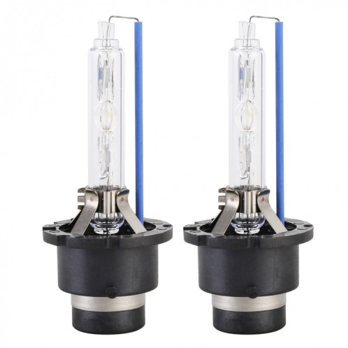 2 PCS D2S 35W 3800 LM 8000K Ampoules HID Lampes au xénon, DC 12V (lumière blanche) SH13WL1383-010