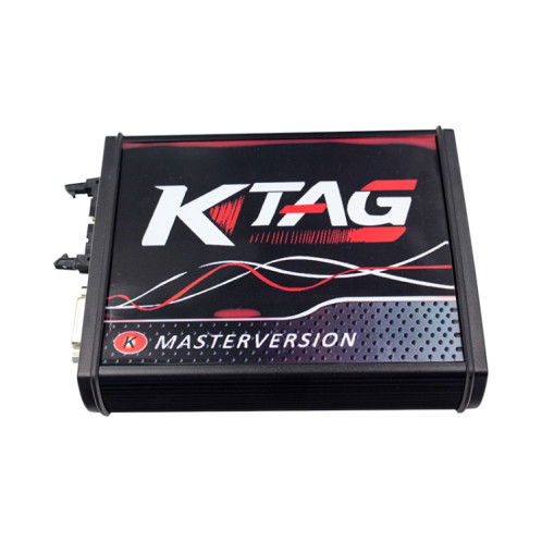 KTAG V7.020 outil de programmation d'ECU de carte PCB rouge jeton illimité, prise américaine SH89221166-012