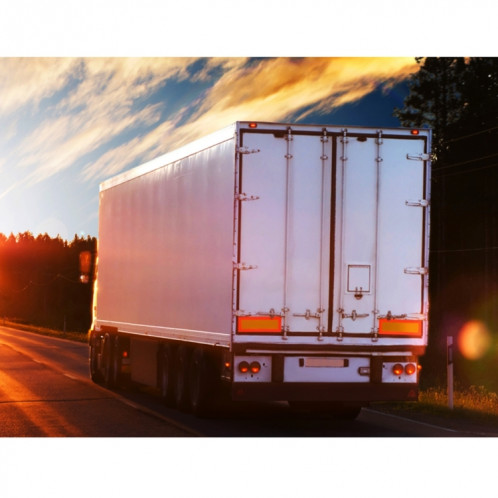 Autocollant arrière automatique de signe d'avertissement de l'aluminium 55cm × 19cm de voiture pour le camion et le fourgon SH91801835-05