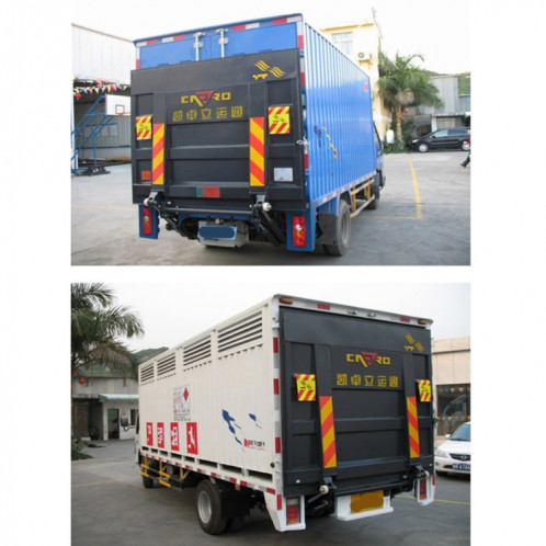 Autocollant arrière automatique de signe d'avertissement de l'aluminium 55cm × 13cm de voiture pour le camion et le fourgon SH918113-06