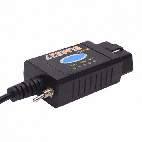 ELM327 Interface USB OBDII Outil de scanner de diagnostic automatique avec interrupteur SH0311303-05
