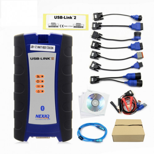 Scanner de camion résistant d'outil de diagnostic de camion lié par USB Bluetooth Nexiq 2 SH0317294-05