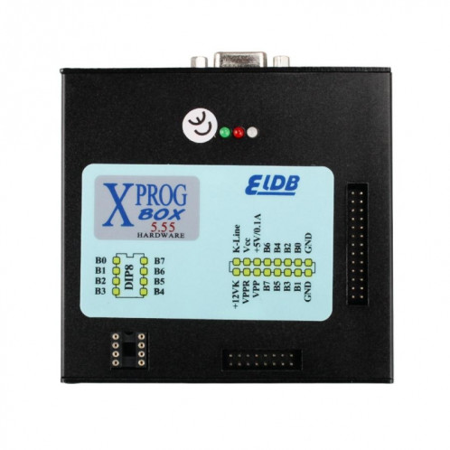 Interface de programmation d'ECU de boîte en métal noire de XPROG V5.55 SH03251937-07
