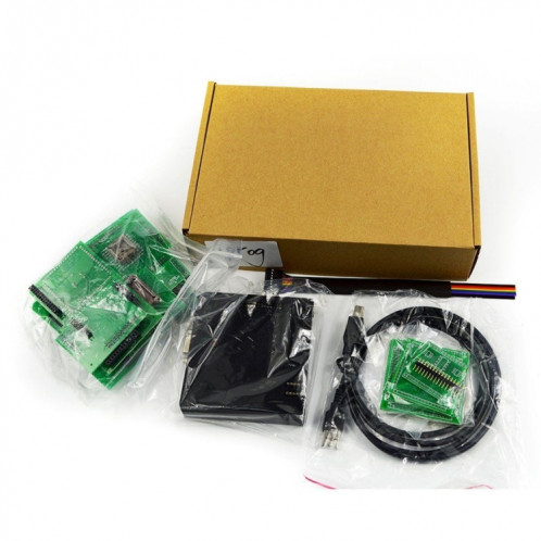 Interface de programmation d'ECU de boîte en métal noire de XPROG V5.55 SH03251937-07