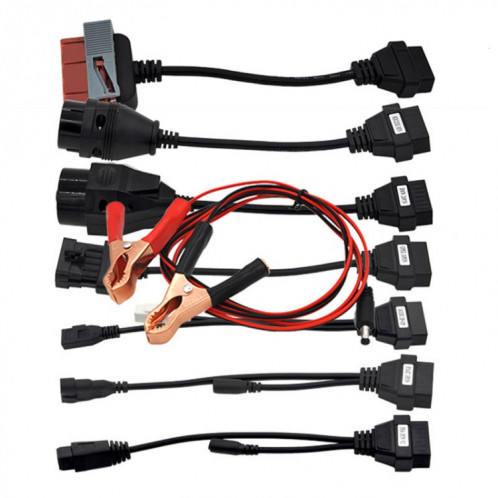 Câble de diagnostic de voiture 8 PCS et câble de connecteur OBD2 SH03291503-05