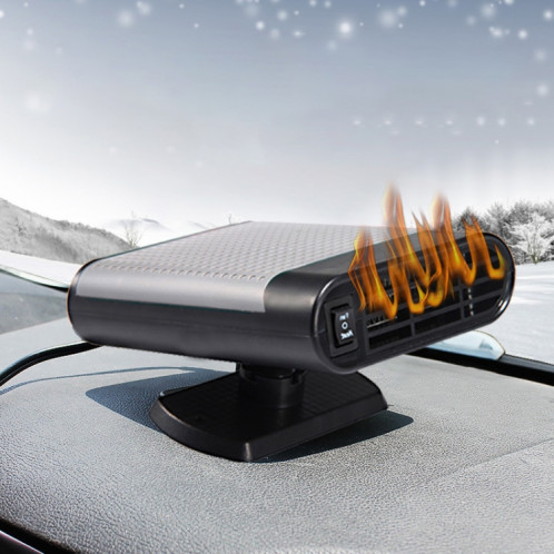 Chauffage de voiture Ventilateur de refroidissement à chaud Pare-brise Dégivreur DC 12V, Version ordinaire (Rouge) SH837R1128-07