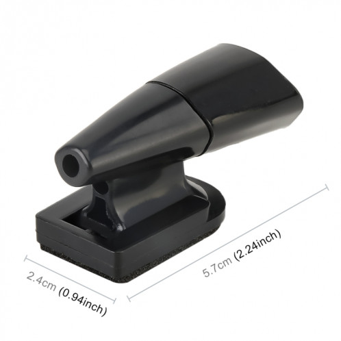 Alarme sonore d'alerte de cerf d'ABS de voiture Répulsif ultrasonique d'animaux d'énergie éolienne (noir) SH847B339-06