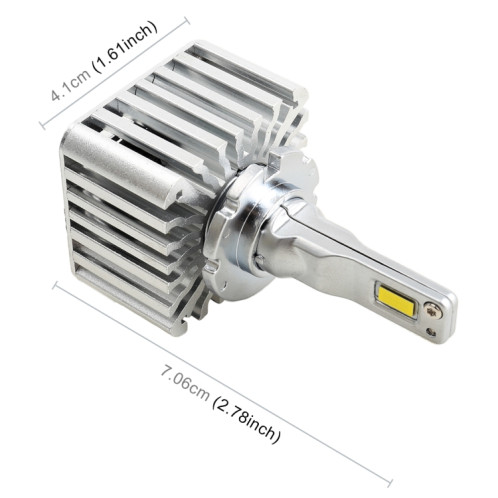 2 PCS DC12V / 35W / 5500K / 4000LM voiture ED phares lampes SMD-3570 lampes pour D1S SH0896916-012