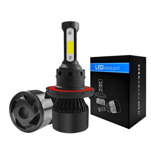 2 PCS S2 H13 / 9008 DC9-36V / 25W / 6000K / 2500LM IP68 lampes de phare de voiture LED (blanc froid) SH35LW50-08