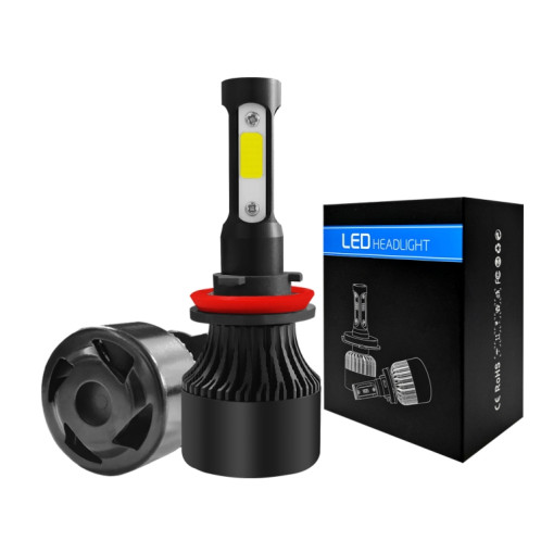 2 PCS S2 H8 / H9 / H11 DC9-36V / 25W / 6000K / 2500LM IP68 lampes de phare de voiture LED (blanc froid) SH36LW995-08